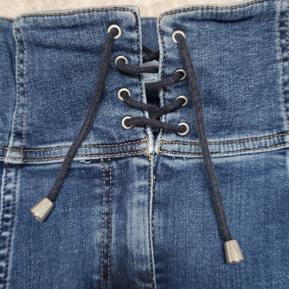 Free People Modern Femme Corset Mini Skirt - Picture 4 of 10